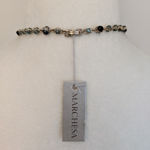 MARCHESA *NWT* Celestial Pendant Beaded Tassel Necklace - Picture 8 of 16